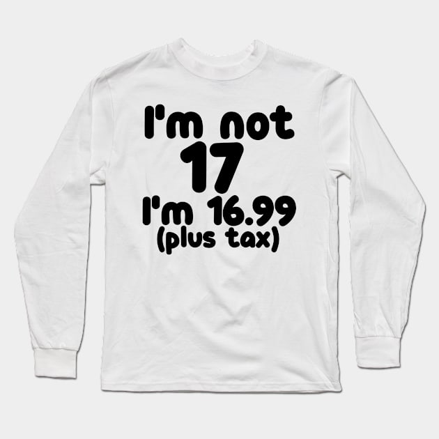 17th birthday Long Sleeve T-Shirt by Design stars 5